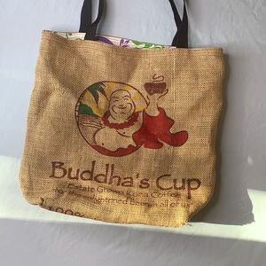 Kona Coffee Buddha Tote
